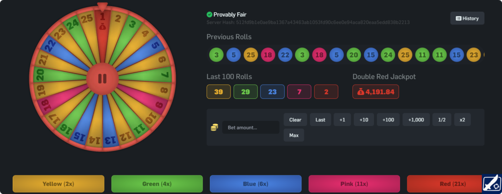 CSGOCasino Roulette Game