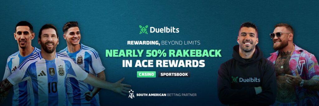 Duelbits Sportsbook and Casino Interface Banner