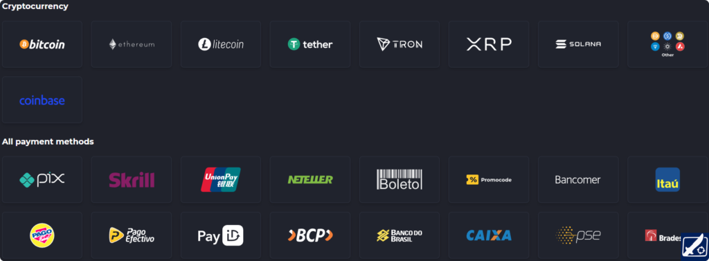 Cryptocurrency Deposit Methods on Farmskins.com - Bitcoin, Ethereum, Litecoin