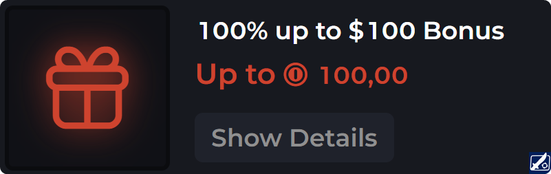 Rustly 100% up to $100 deposit bonus banner