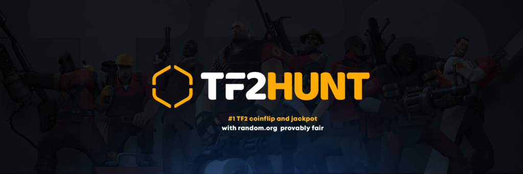 TF2Hunt - Team Fortress 2 Gambling Platform Banner