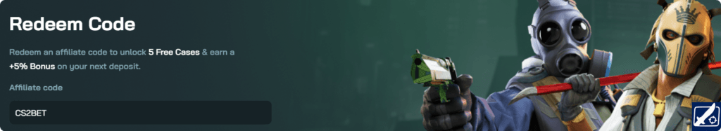 Exclusive OPCases Bonus Offer - 5 Free Cases OPCases 5 Free Cases and 5% Deposit Bonus Offer