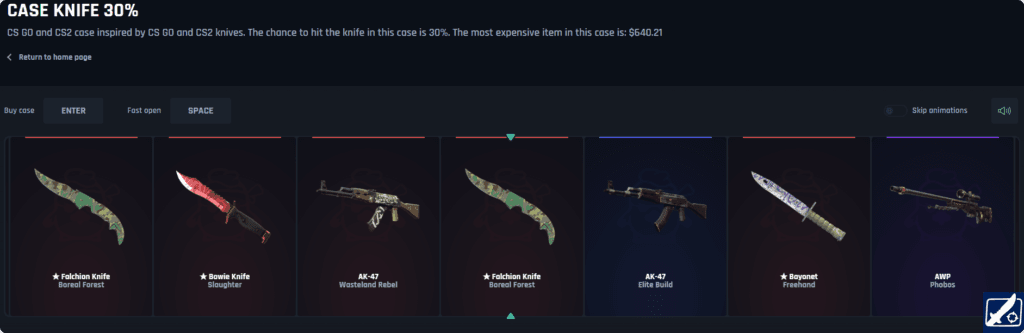 Popular CS2 Skins and CaseDrop Upgrader Tool CaseDrop.eu Case Opening and Skins Upgrader Overview