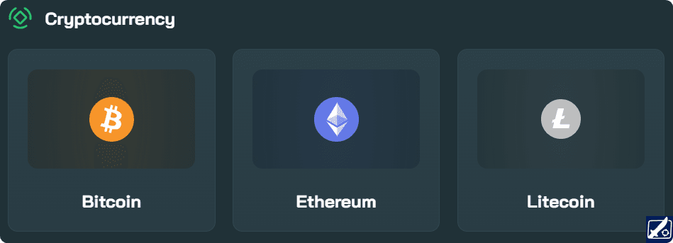 Cryptocurrency Deposits - Bitcoin, Ethereum, Litecoin on OPCases Deposit with Bitcoin, Ethereum, and Litecoin on OPCases