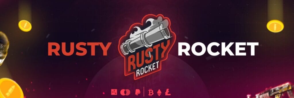 RustyRocket homepage and games