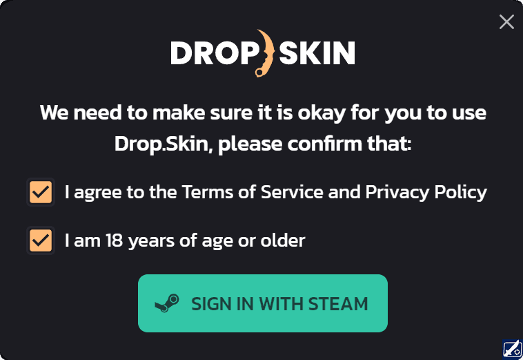 DropSkin Signup Guide DropSkin Signup – Step by Step Guide